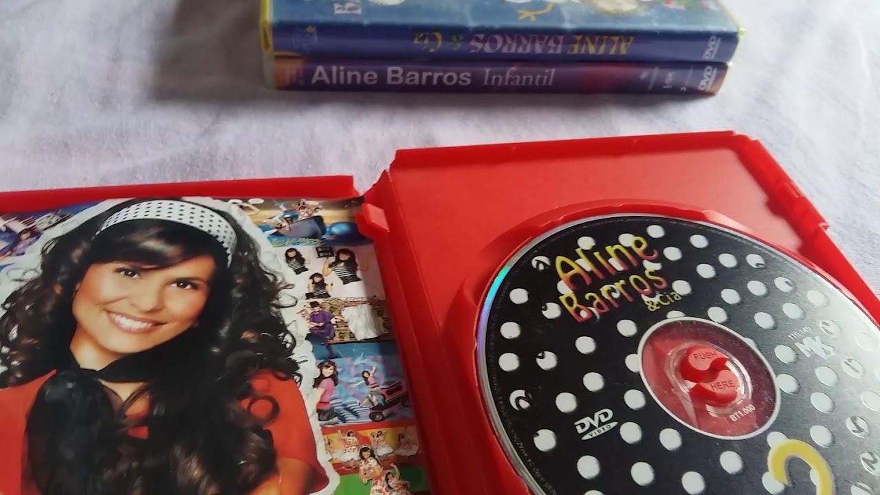 Coleção de DVDS de Aline Barros(Novo)