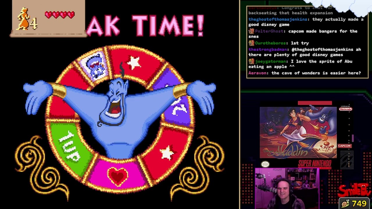 Rating SNES games: Aladdin (SNES)