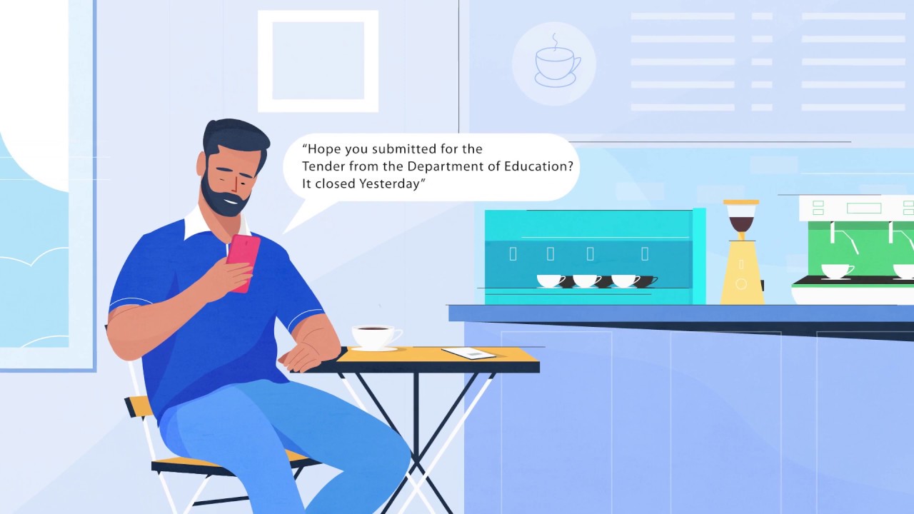 OnlineTenders - 2D animated explainer video