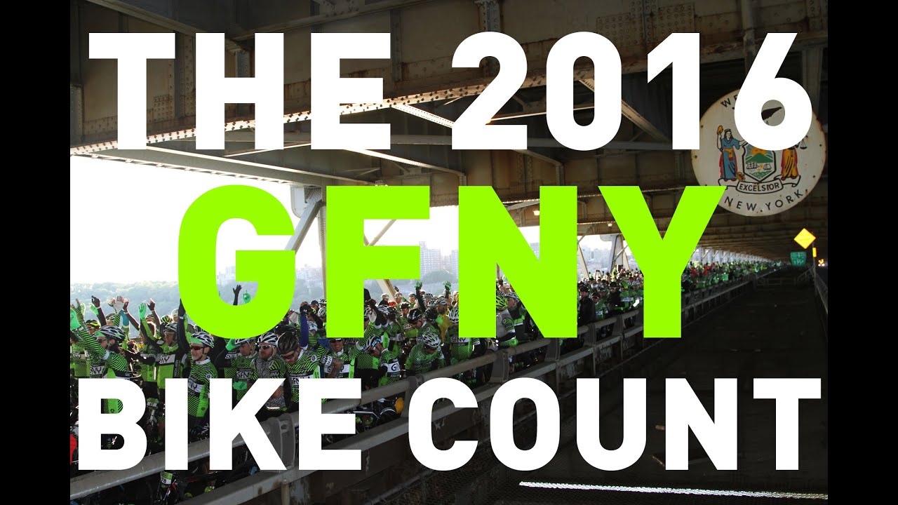 GFNY Bike Count 2016