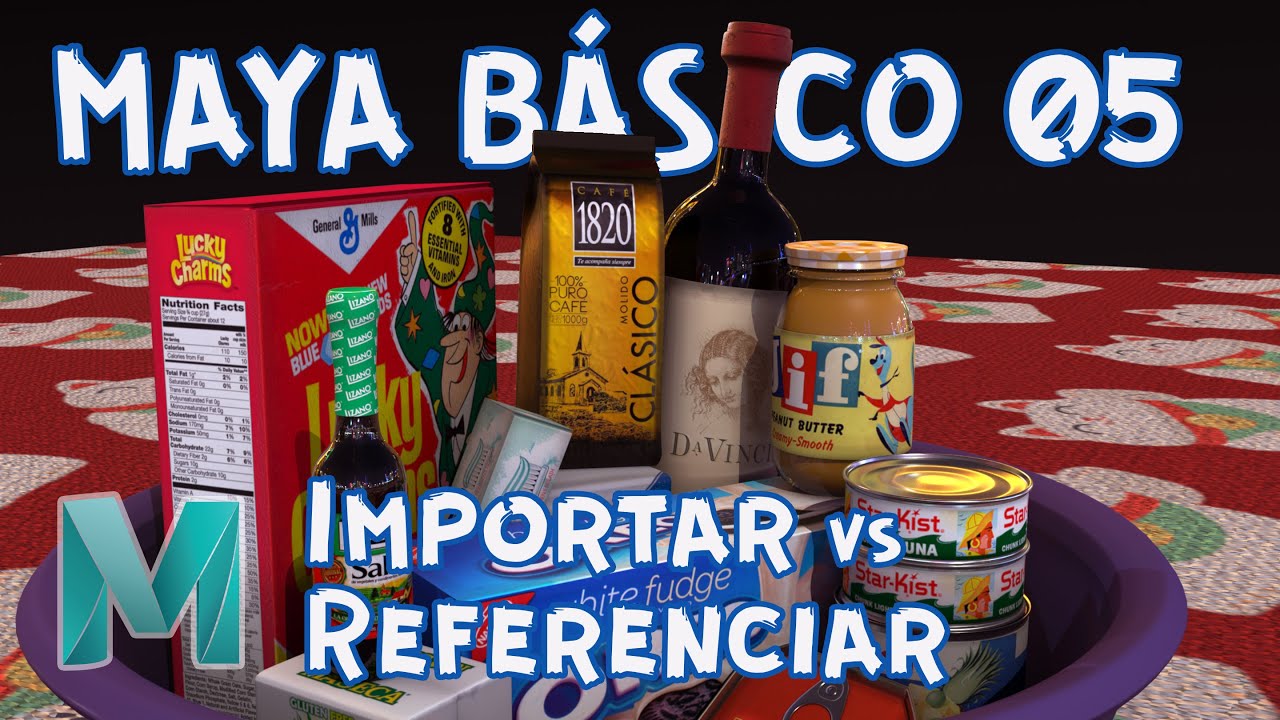 MAYA Básico | Clase 05 - Importar vs Referenciar