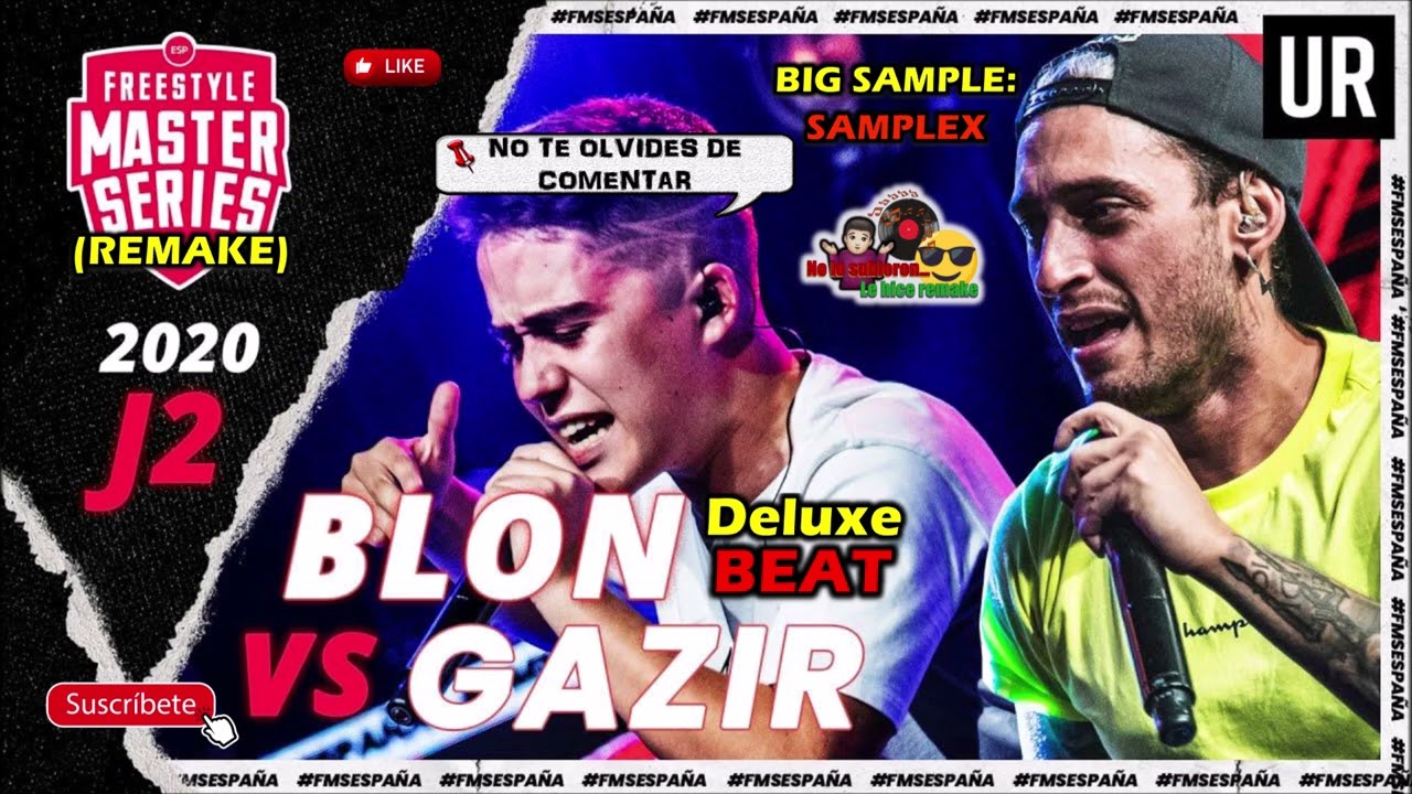 BLON vs GAZIR - INSTRUMENTAL DELUXE - BNET vs TIRPA #FMSESPAÑA (BIG SAMPLE: SAMPLEX) #REMAKE #NLSLHR