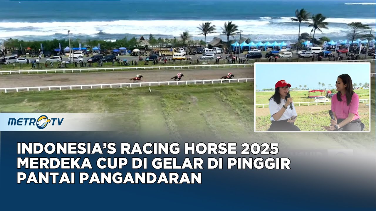 Kuda Yuwaraja Juarai Indonesia's Horse Racing Merdeka Cup 2025 Kelas 1.600 M