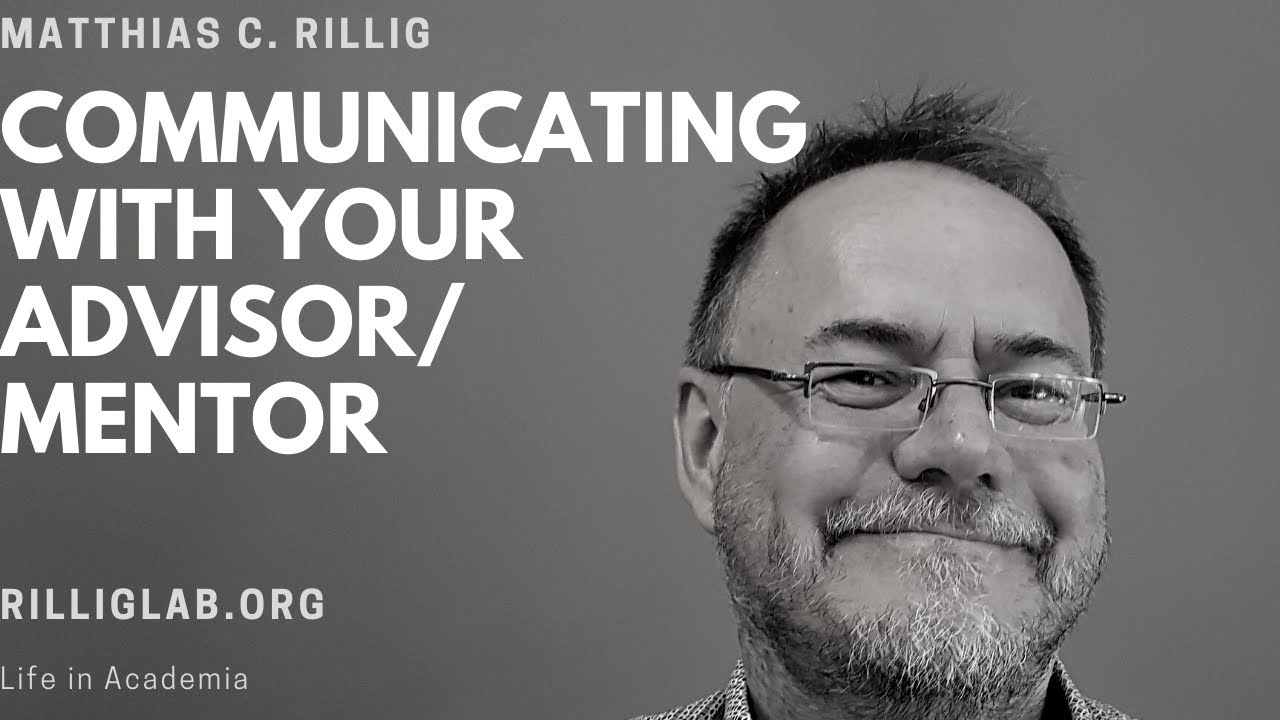 Communicating with your mentor/ advisor #academia #mentoring #PhD #phdlife