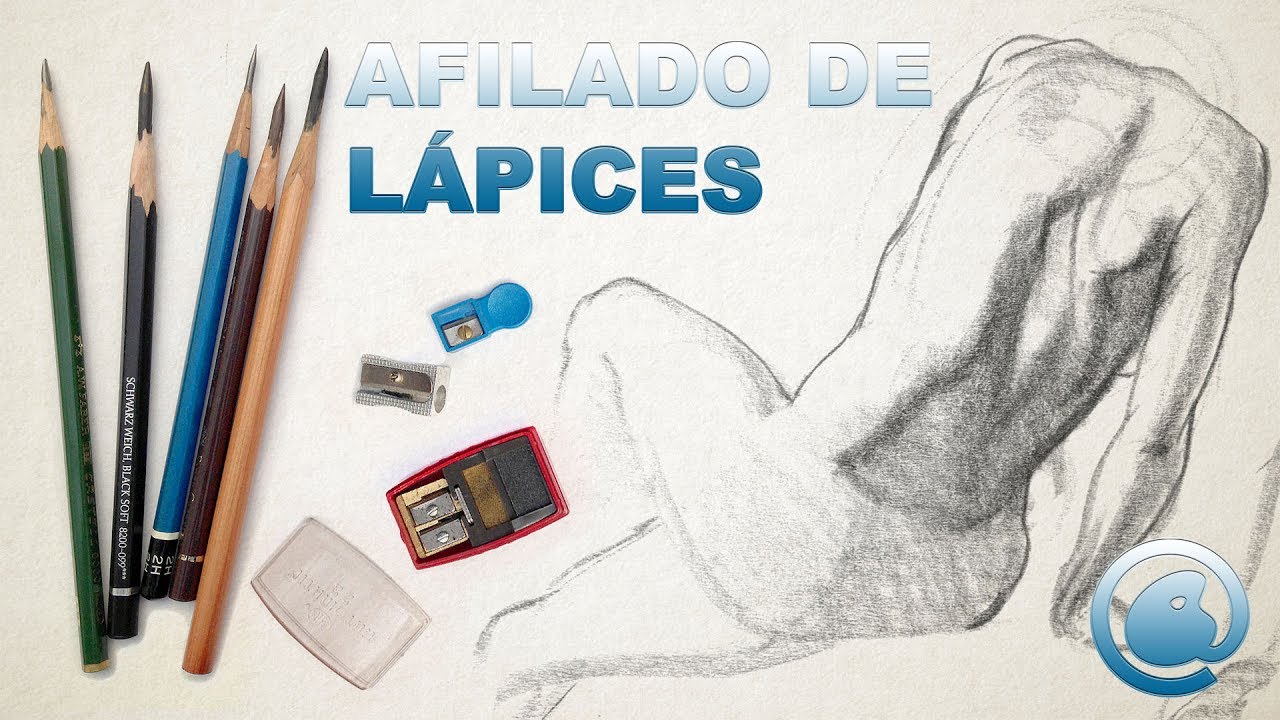 Dibujo para principiantes ¿Cómo afilar los lápices para dibujo? Cómo, porqué y para qué !!!