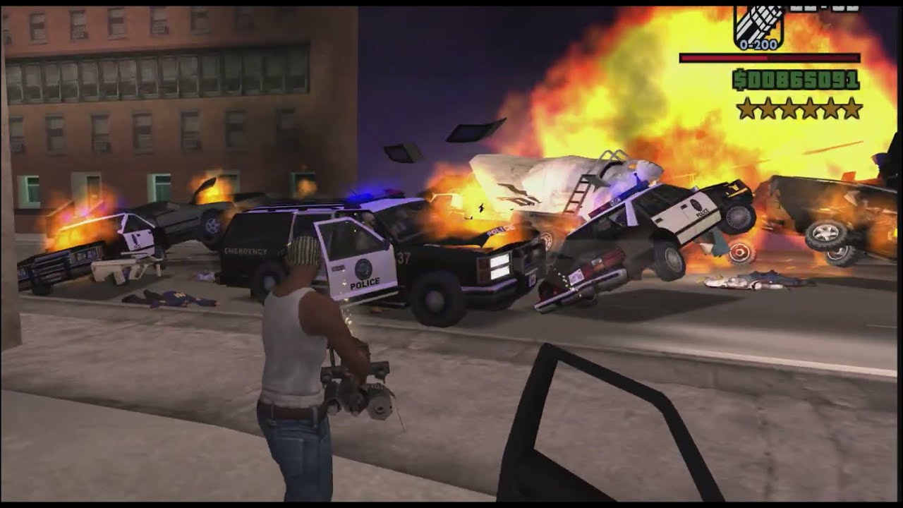 GTA San Andreas - Liberty City Shootout and Rampage