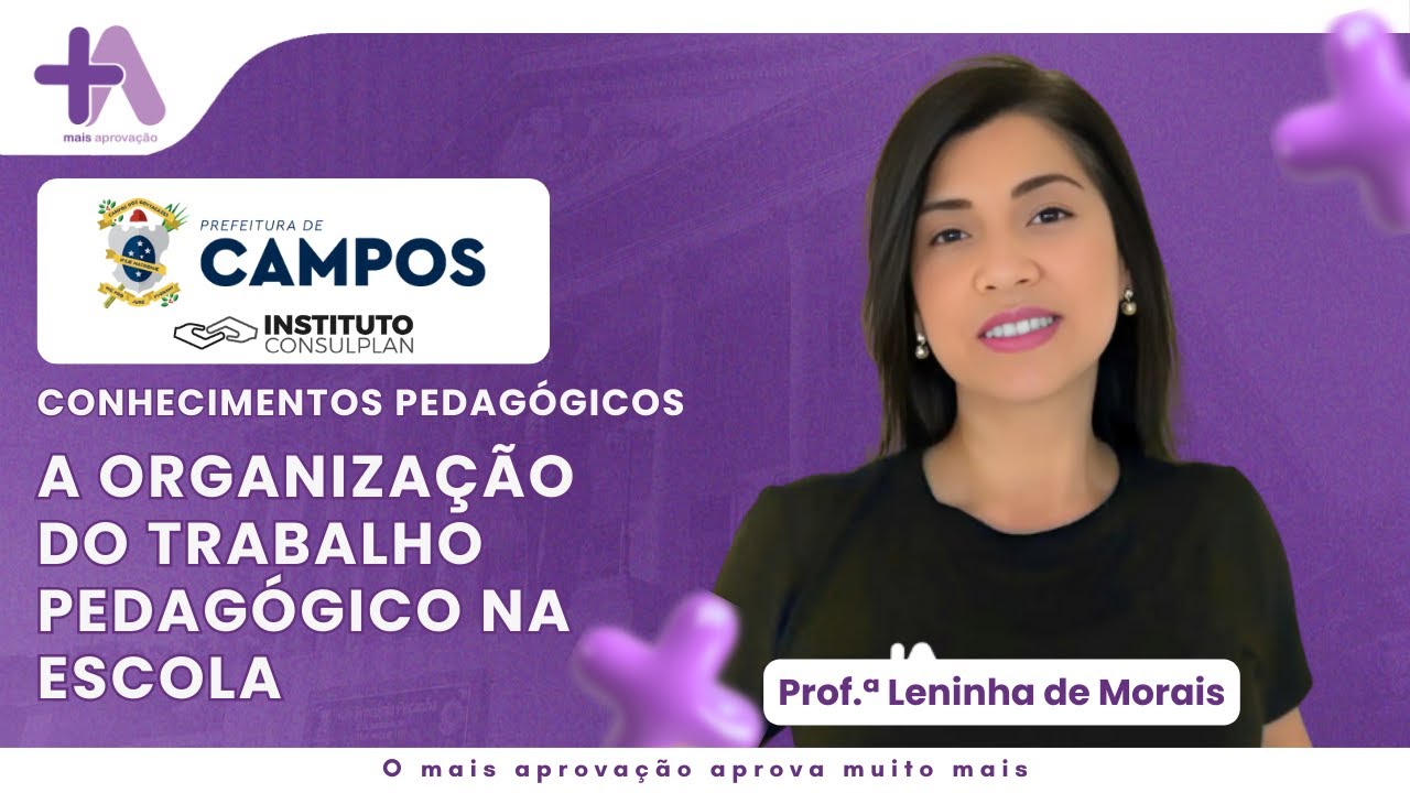 Campos dos Goytacazes | Organização do Trabalho Pedagógico | Prof.ª Leninha de Moraes