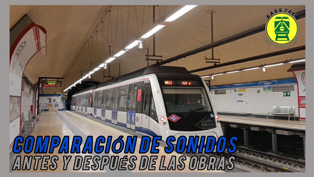 La línea 6, antes y después de las obras/Metro de Madrid 