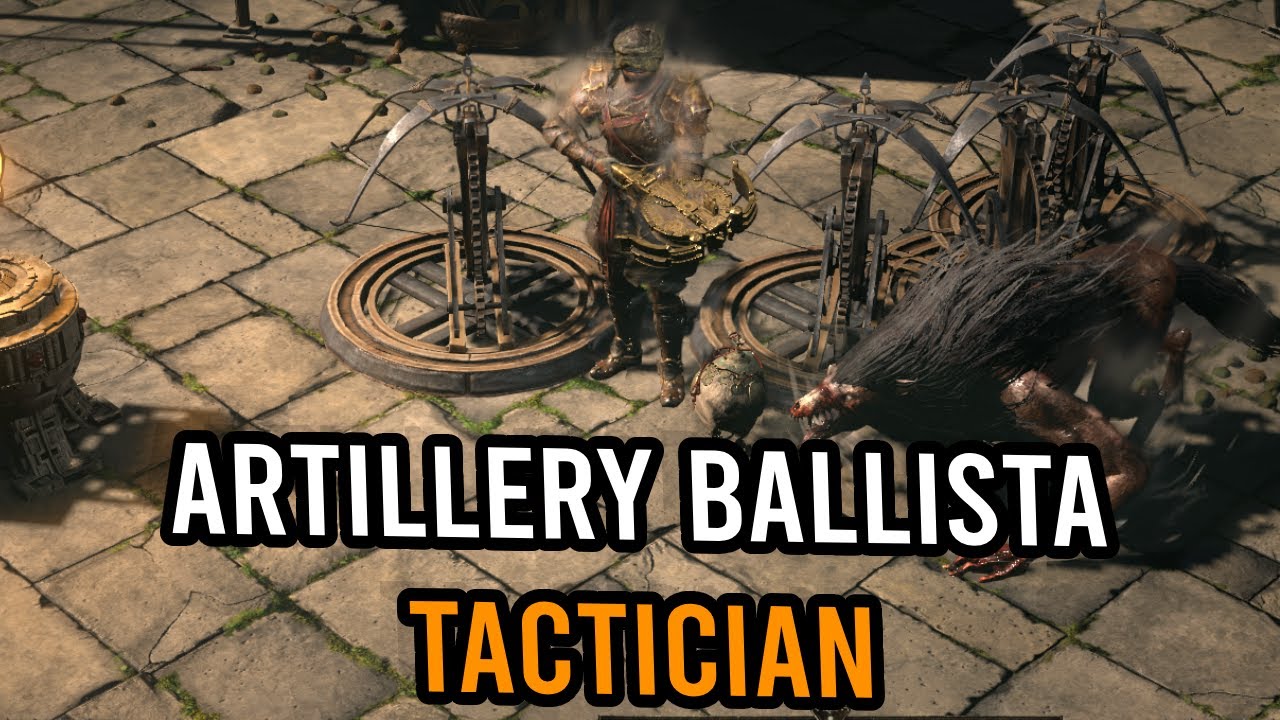 Artillery Ballista Tactician | Dawn Of The Hunt Leveling and End Game | KallTorak Path of Exile 2