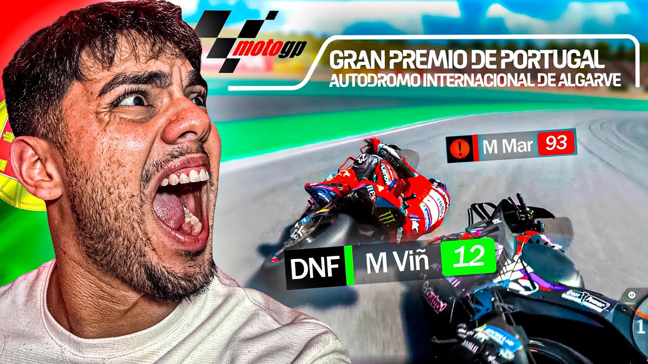 MARC MÁRQUEZ se ENFADA con VIÑALES | Modo Trayectoria GP Portugal #2