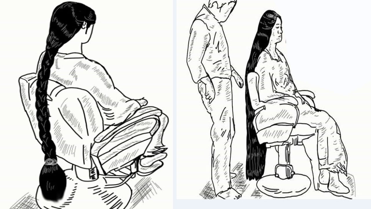 Intersting to Long Hair Cutting Story part 14