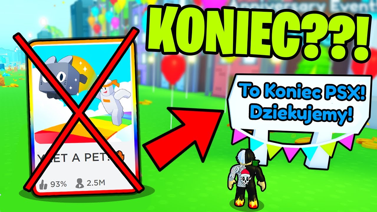TO KONIEC UPDATÓW w PET SIMULATOR X😭😭??!