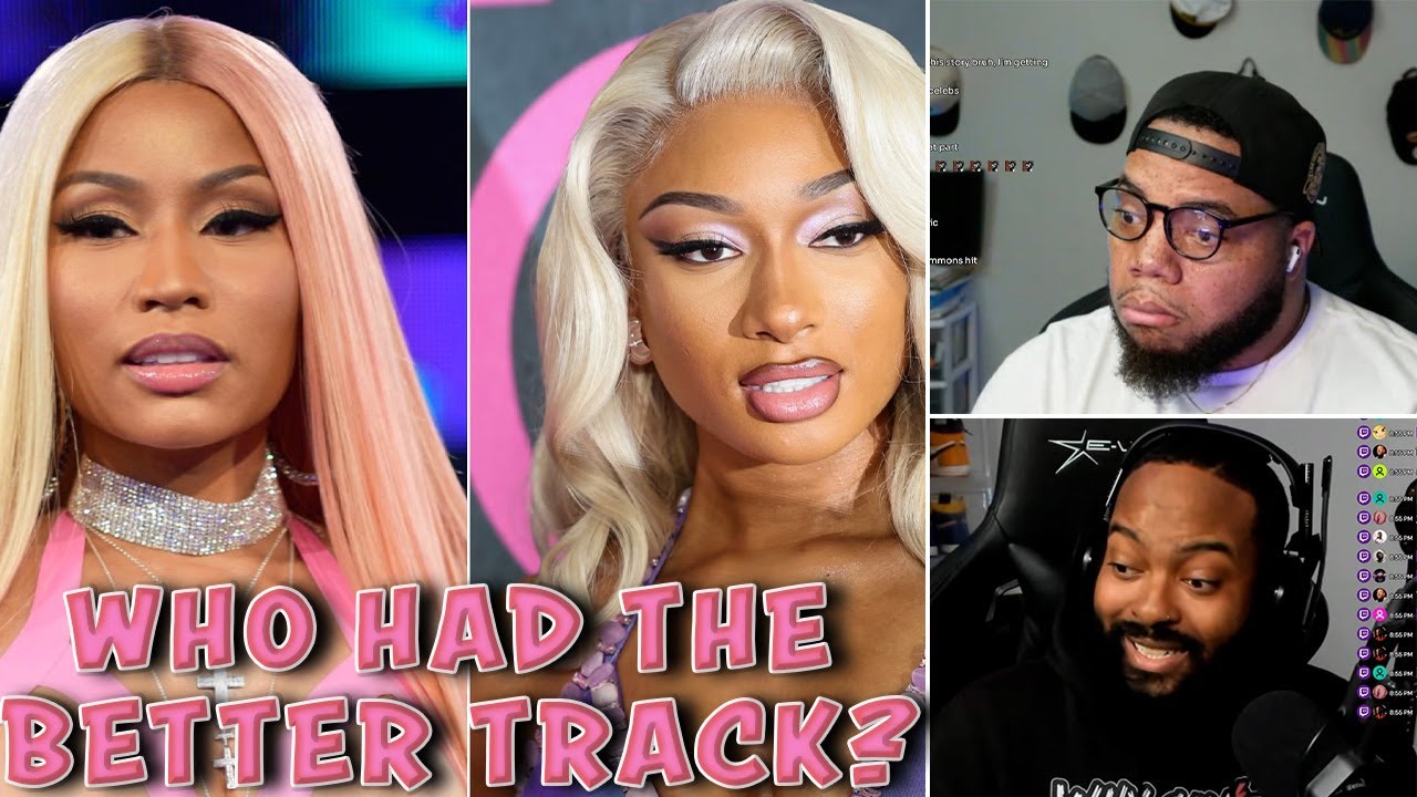 INTHECLUTCH REACTS TO MEGAN VS NICKI BEEF (WHO HAD THE BETTER TRACK?)