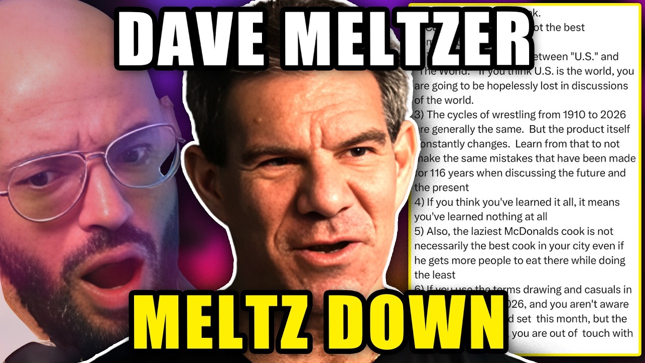 Дэйв Мельцер впал в истерику после того, как его назвали мошенником! Рикошет защищает AEW и терпи...