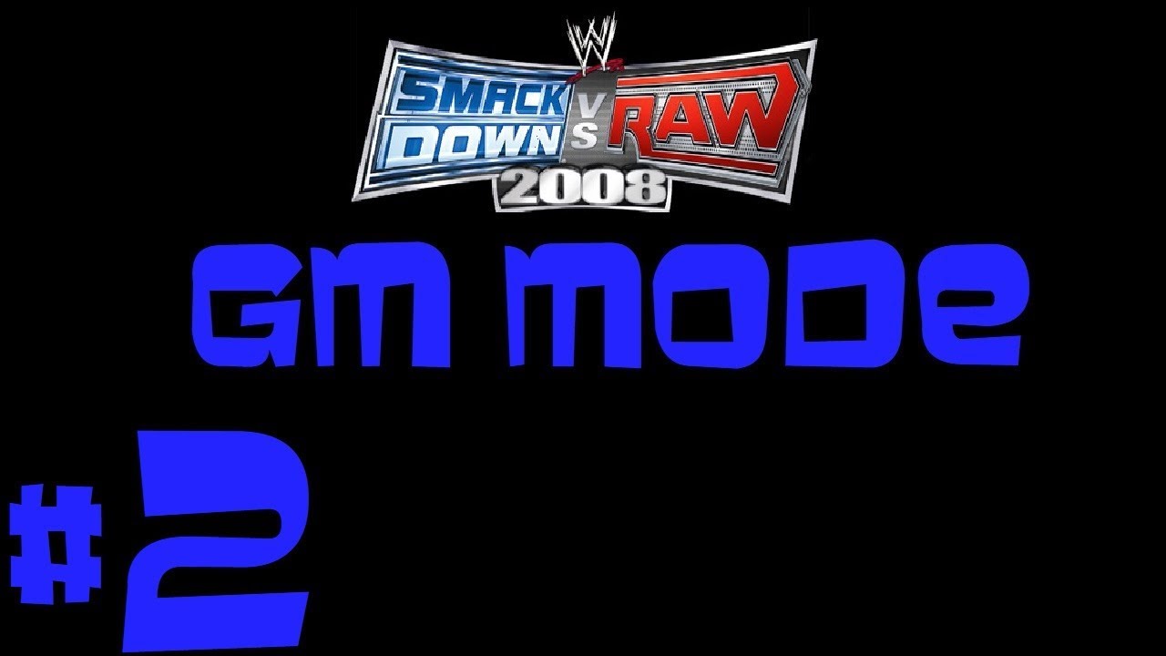 NEW #1 CONTENDER - WWE Smackdown VS Raw 2008 GM Mode Ep. 2