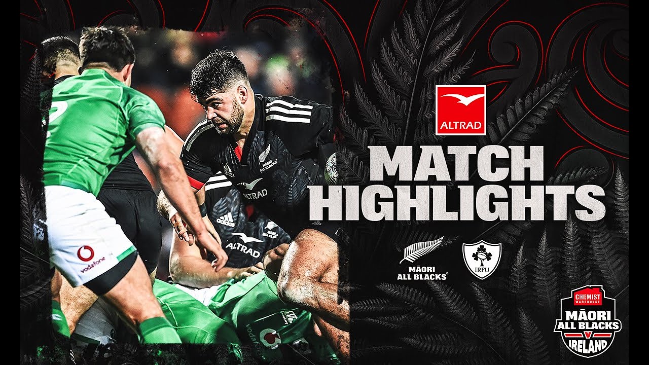 HIGHLIGHTS | Māori All Blacks v Ireland (Hamilton)