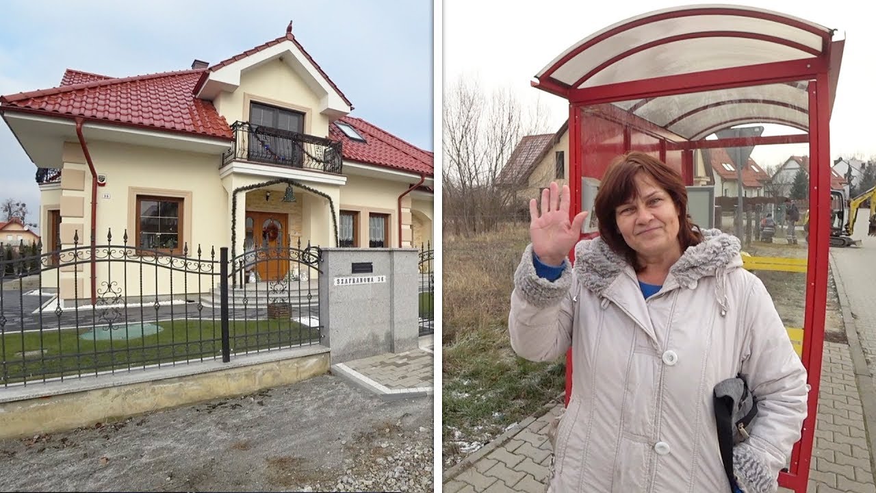 ТИПИЧНЫЙ ПРИГОРОД В ПОЛЬШЕ! КАК ЖИВУТ ПОЛЯКИ В СЕЛЕ? ДОМА В ПОЛЬШЕ.