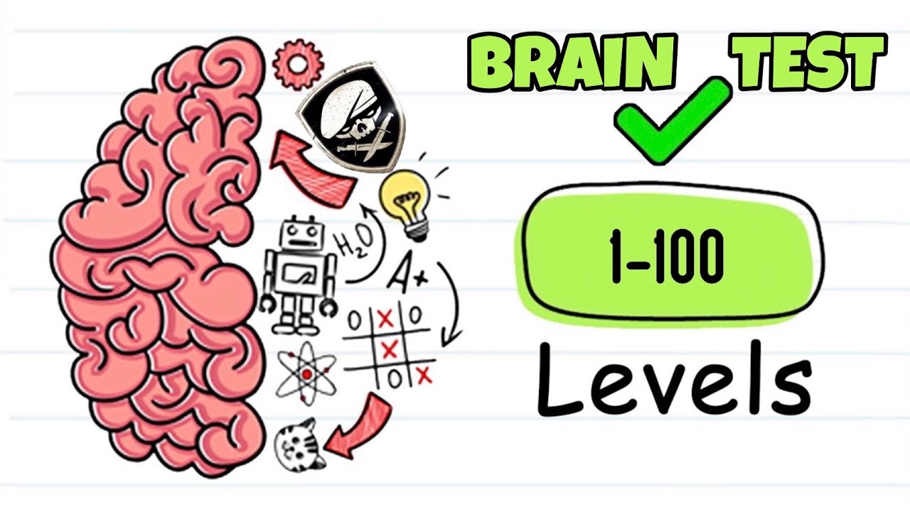 BRAIN TEST 1-100