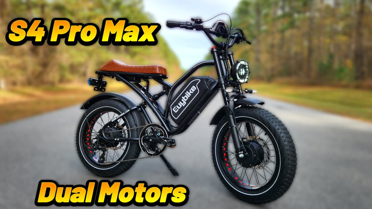 Euybike S4 Pro Max Dual Motor: компактный и мощный!