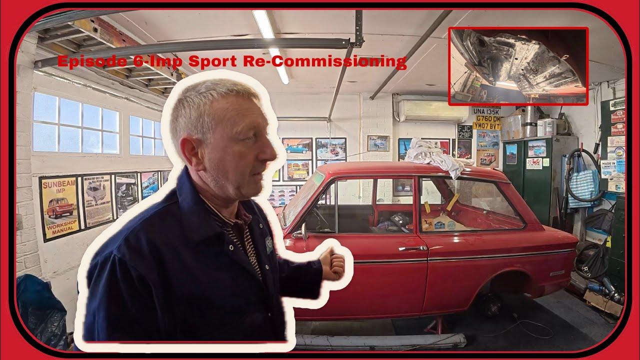 Реставрация классического автомобиля Sunbeam Sport - Удаление ржавчины - Сварочные работы | Эпизод 6