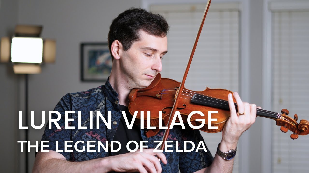 Lurelin Village - Zelda TEARS OF THE KINGDOM (Violin Percussion)