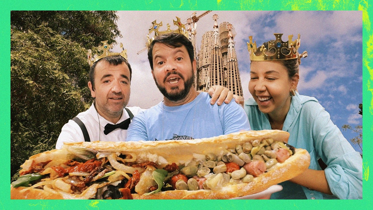 PROVANDO todas as comidas T&Iacute;PICAS da ESPANHA 🇪🇸  [Document&aacute;rio completo]