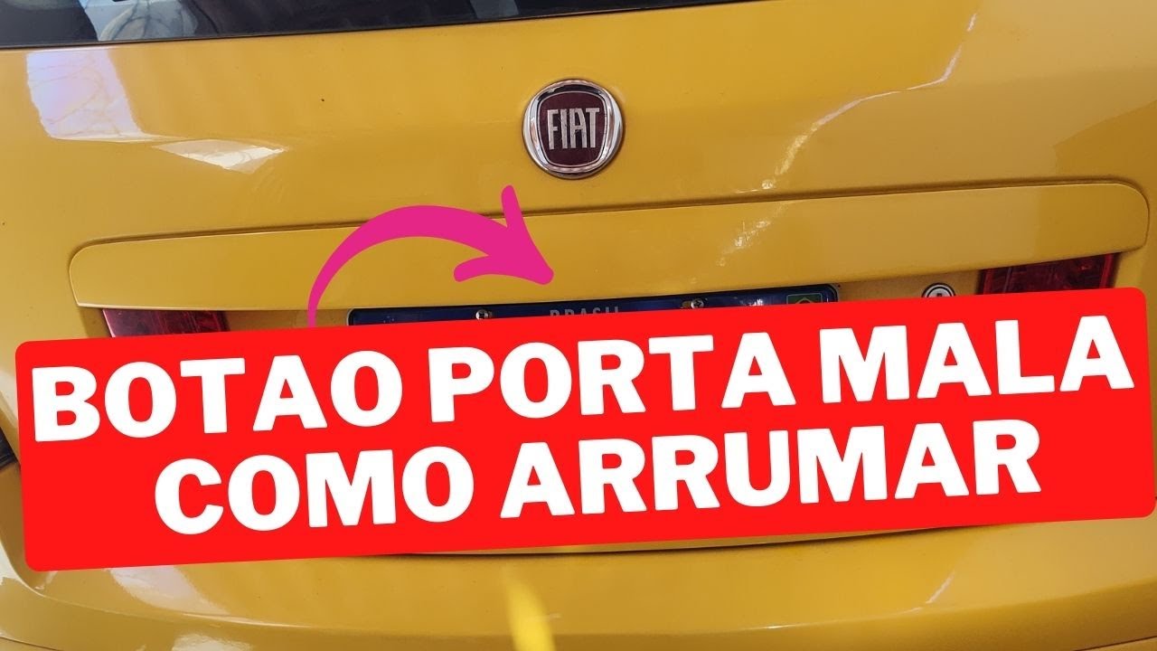 Arrumando botao porta mala fiat stilo ( botao porta mala do stilo nao abre)