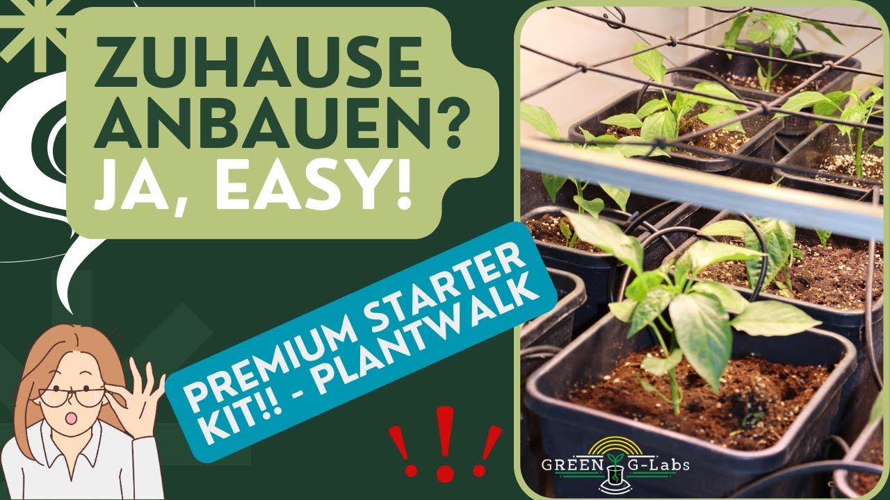 PLANTWALK Beginner Growsystem: Dein Schl&uuml;ssel zu erstklassigen Anbauergebnissen |&nbsp;Green-G-Labs