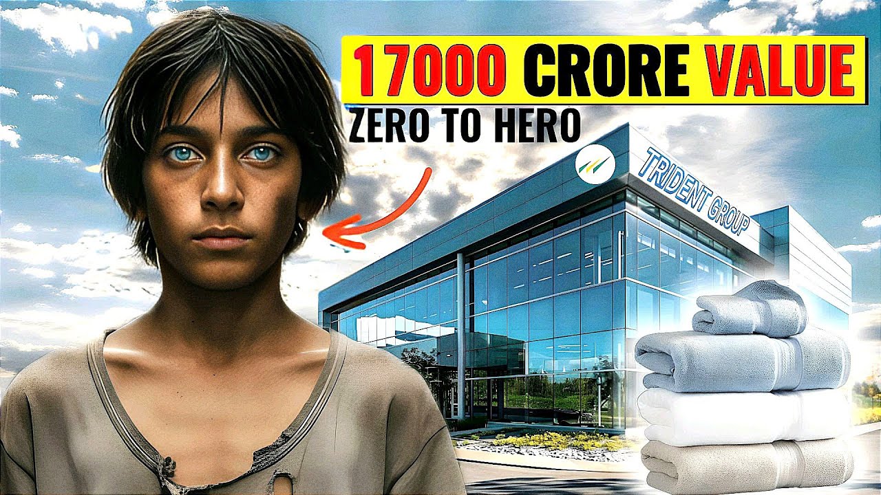 Trident Group wages of ₹30 to ₹17000 crore | Rajendra Gupta journey | Saurabh introduce