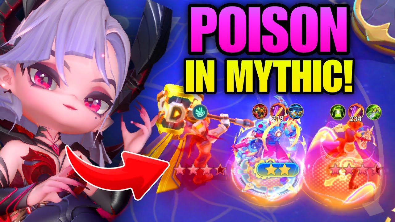 This Alice POISON Build is BROKEN in Mythic Rank & Here's the Guide! | Magic Chess Go Go