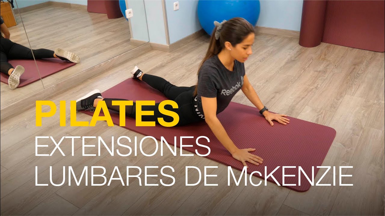 Ejercicio de Pilates: Extensiones lumbares de McKenzie