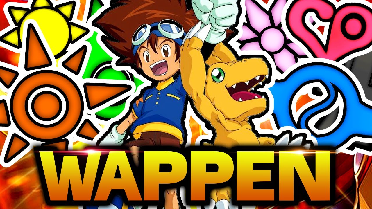 Die Wappen der Digiritter! | Digimon-Lore