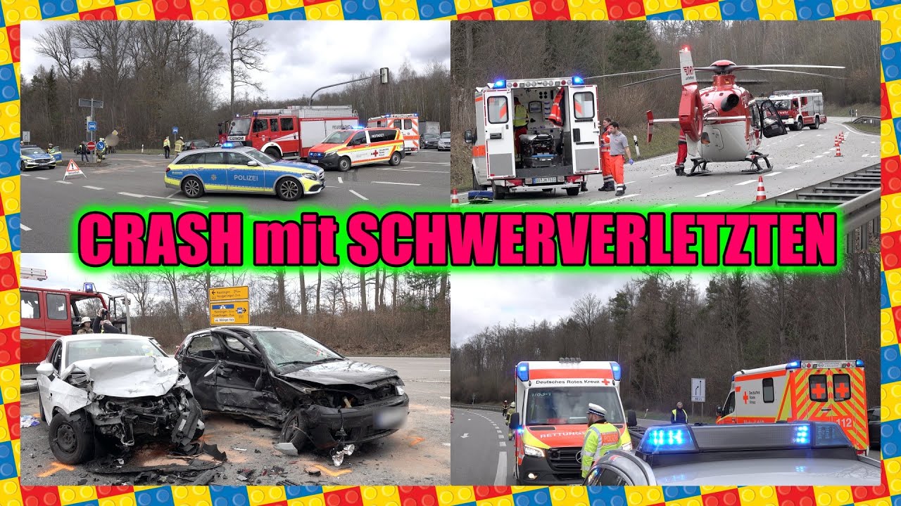 [Archivdoku] BÖBLINGEN:  🚨SCHWERER CRASH auf KREUZUNG 🚨 FEUERWEHR & RETTUNGSDIENST  im EINSATZ - [E]