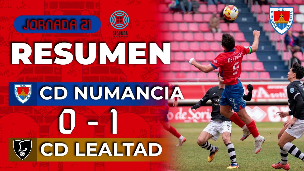 Resumen C.D. Numancia | 0-1 | C.D. Lealtad