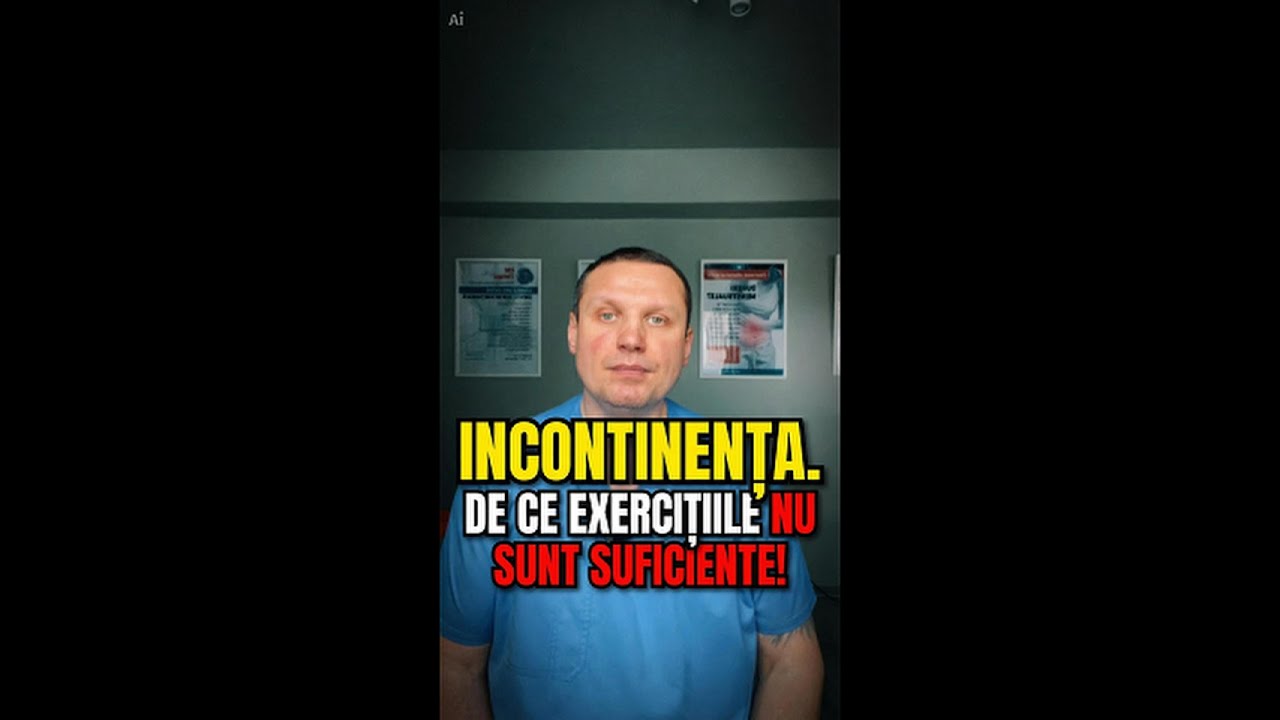 Incontinența. De ce exercițiile nu sunt suficiente.