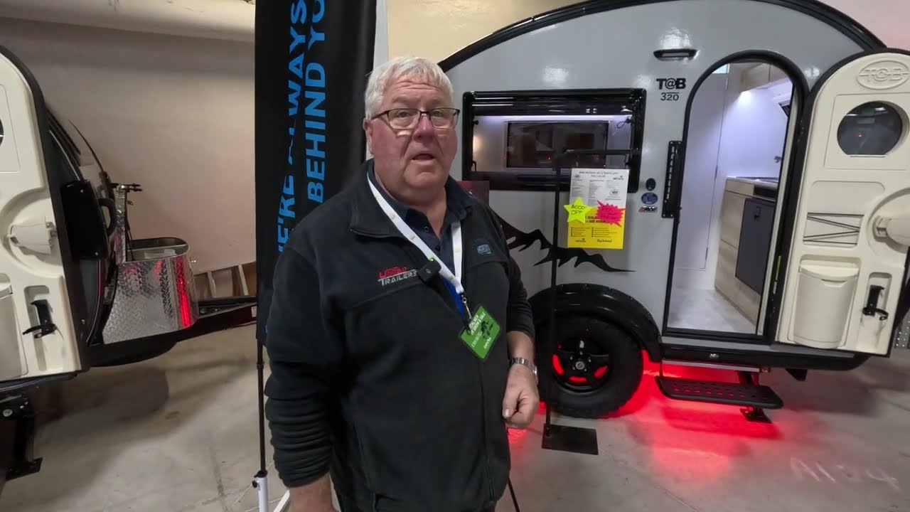 Кемпер TAB 320 Teardrop Camper 2026 года — это элегантный, компактный туристический прицеп, созда...