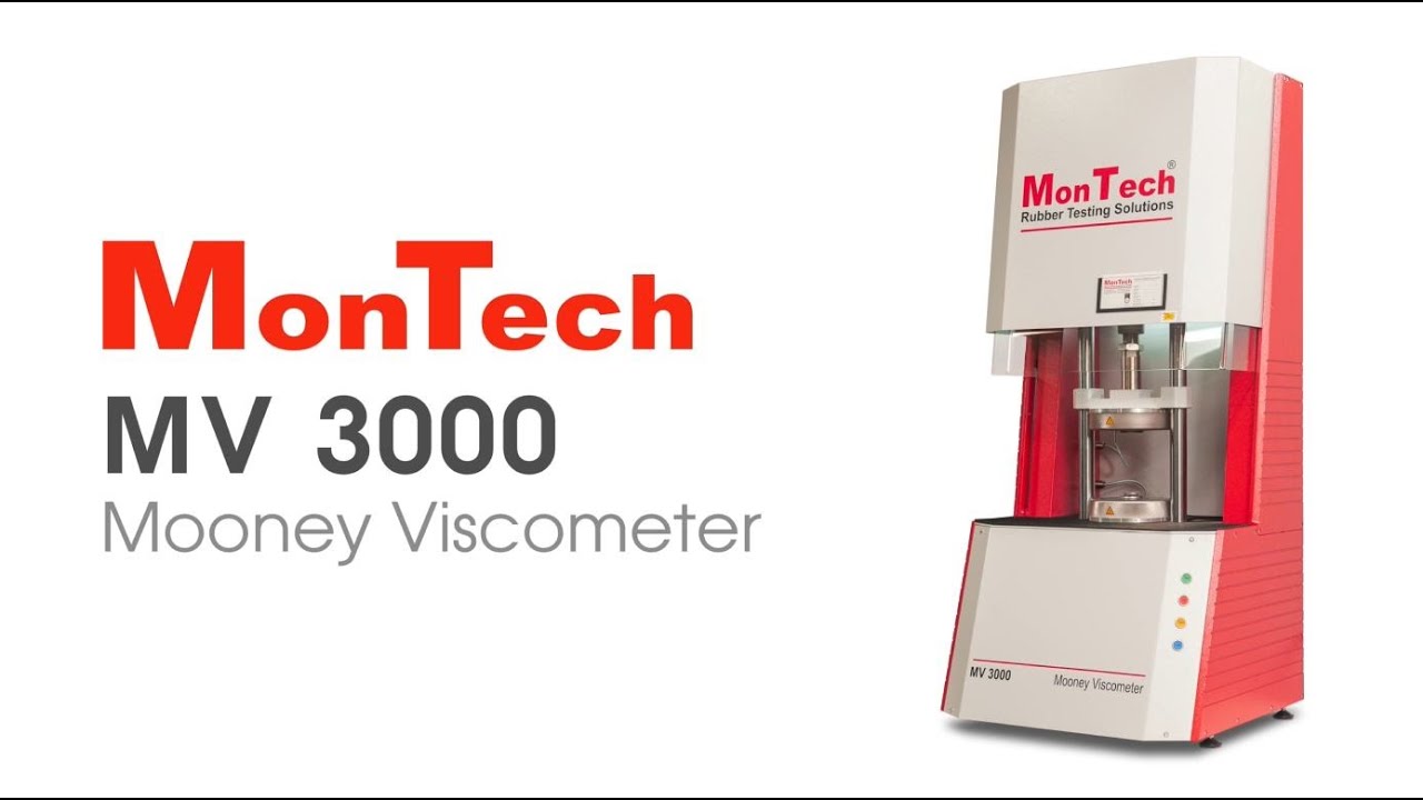MonTech MV 3000 Mooney Viscometer