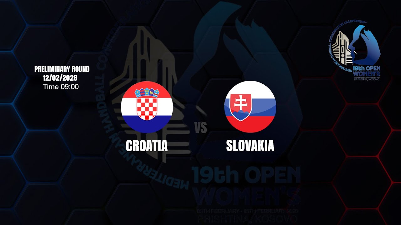 CROATIA vs SLOVAKIA - MHC WOMEN’S CHAMPIONSHIP 'PRELIMINARY ROUND'
