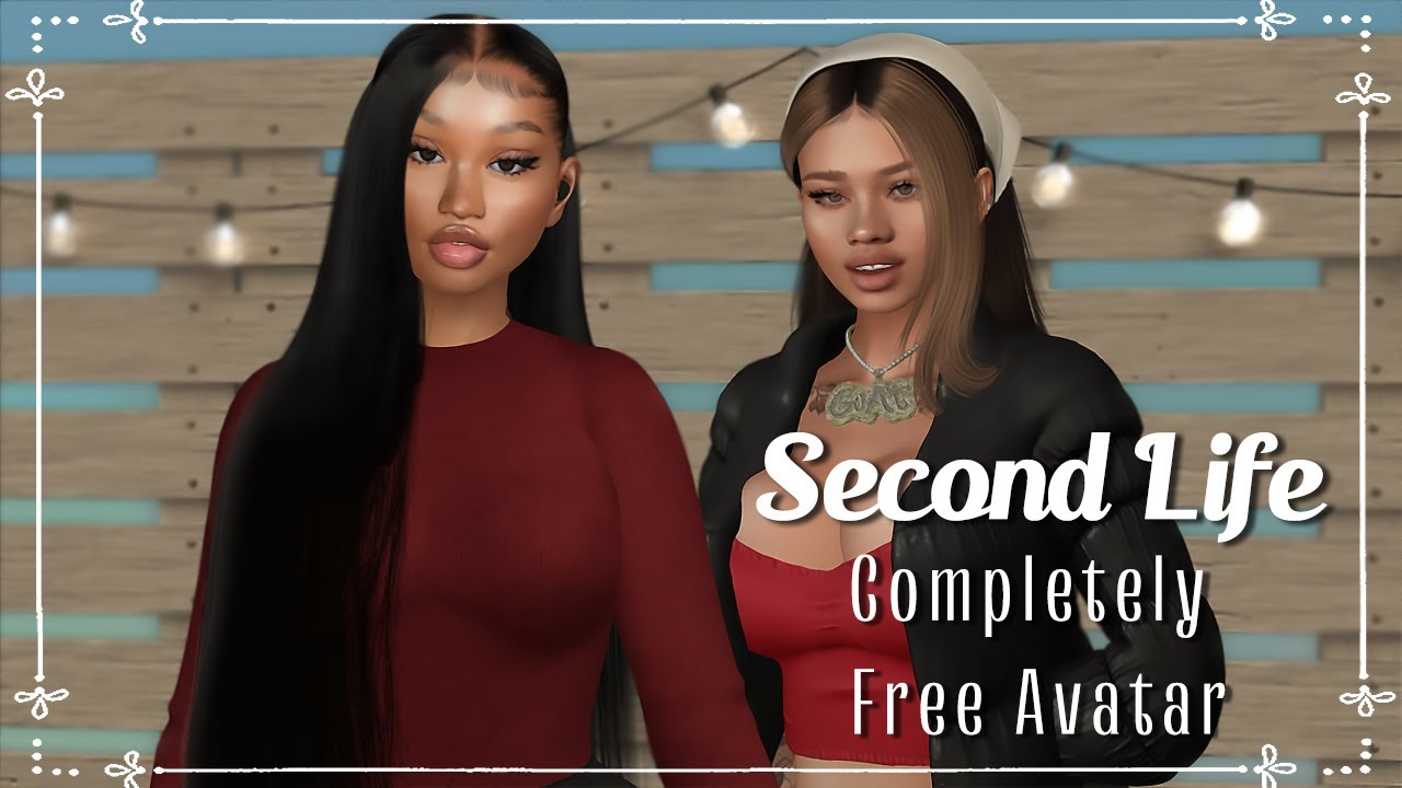 Я создал абсолютно бесплатный аватар в Second Life!!