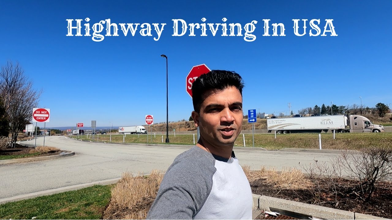 Driving Guidelines For Beginners On American Highway| Driving Experience | Indian Vlogger In USA