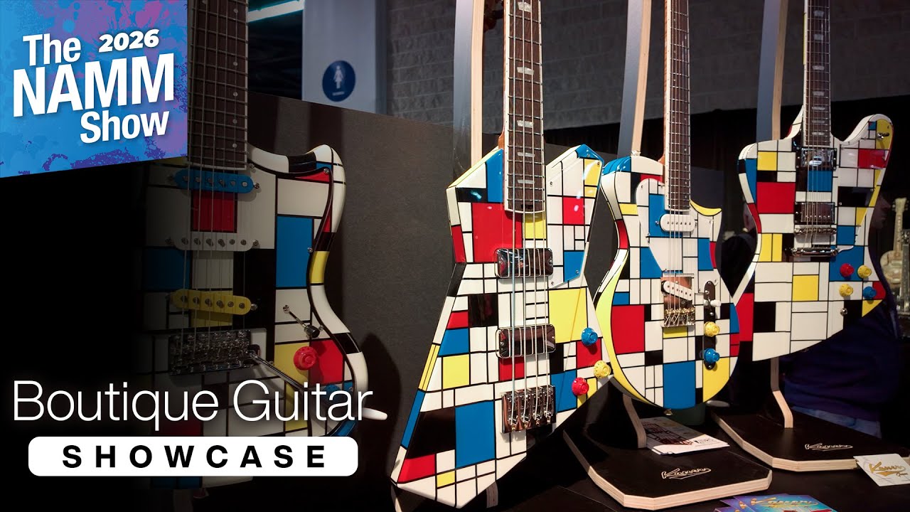 The Boutique Guitar Showcase at NAMM 2026 | Walkthrough, Highlights & Builder Interviews