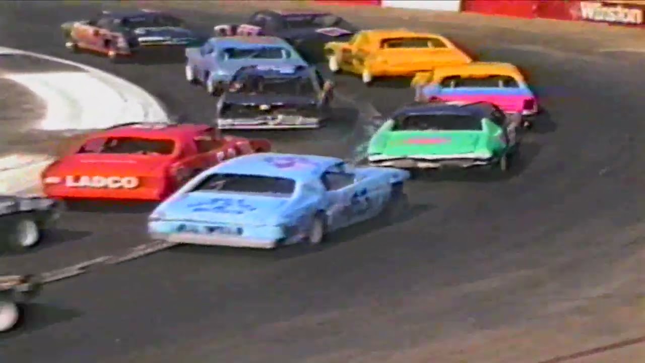 Saugus Speedway 1991 Mini stocks and Street Stocks