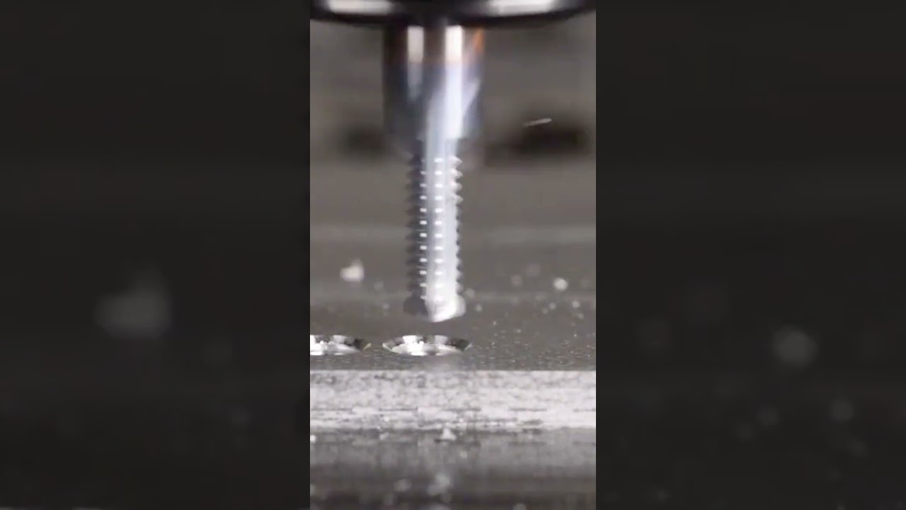 Drill / Thread Mill / Chamfer with an Emuge BGF Thriller