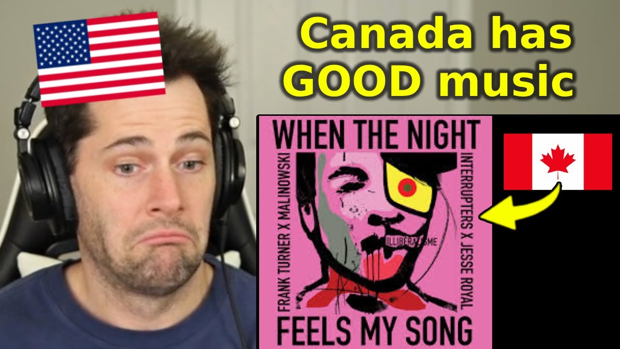 American Reacts to Hit Songs Only Canadians Know