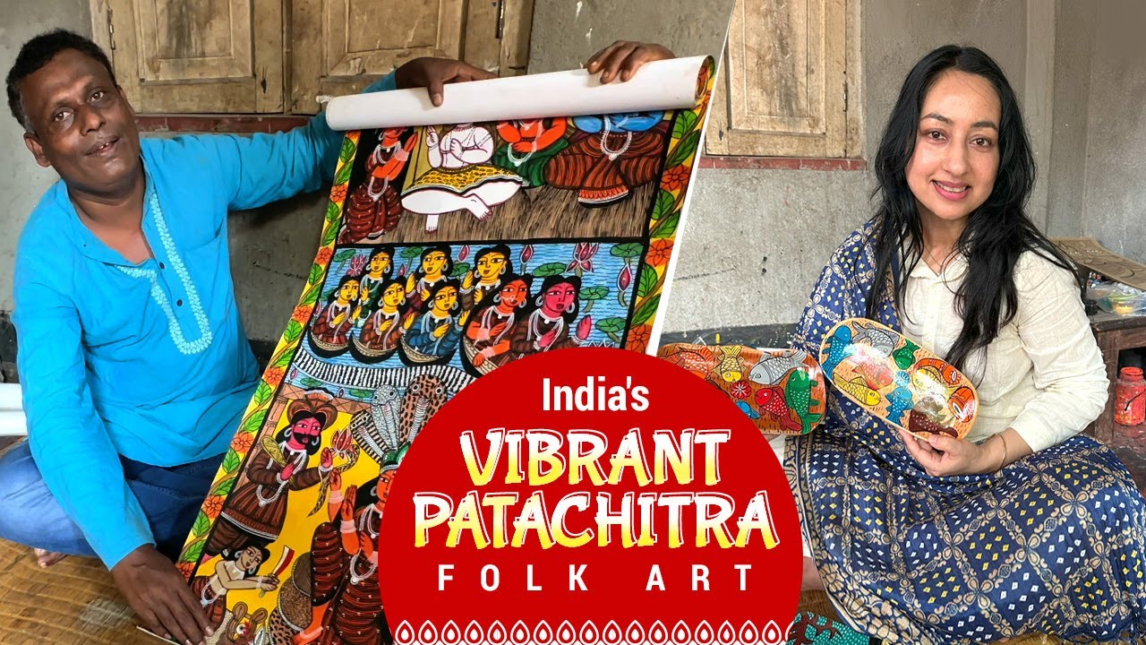 Where Art SINGS! A Village in India is Keeping Ancient Patachitra Art Alive