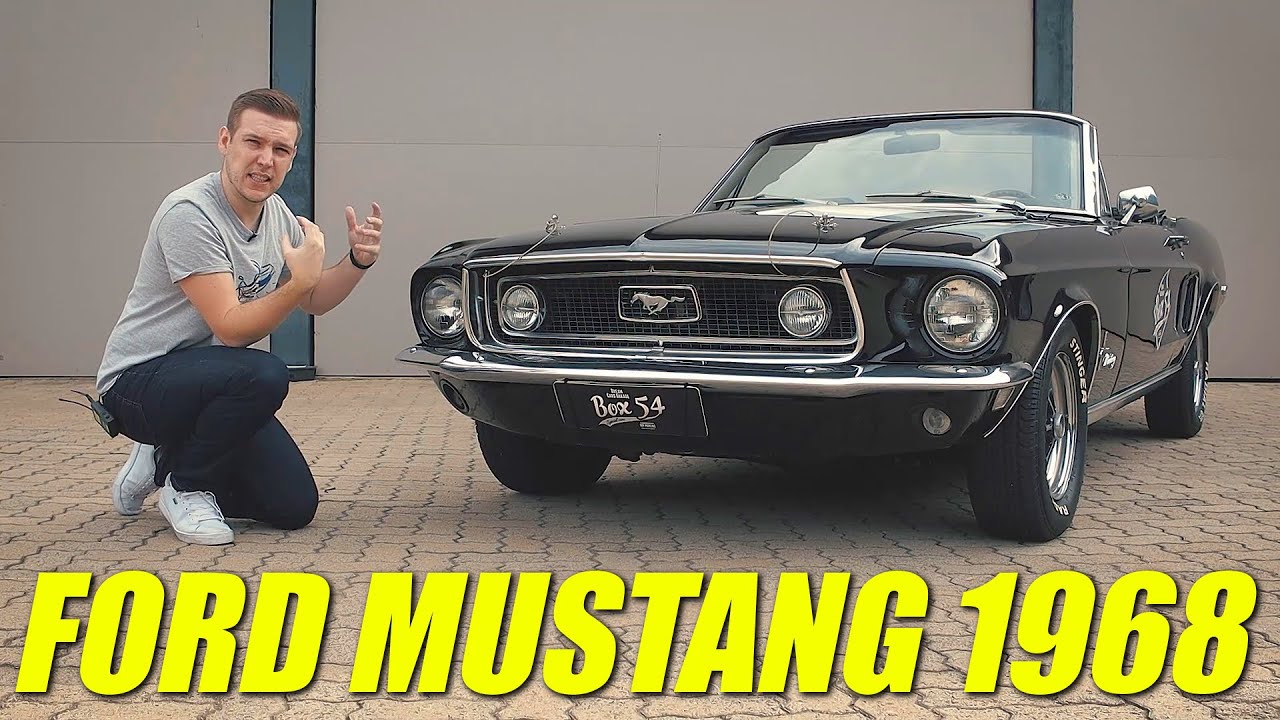 ACELEREI o FORD MUSTANG 1968!!