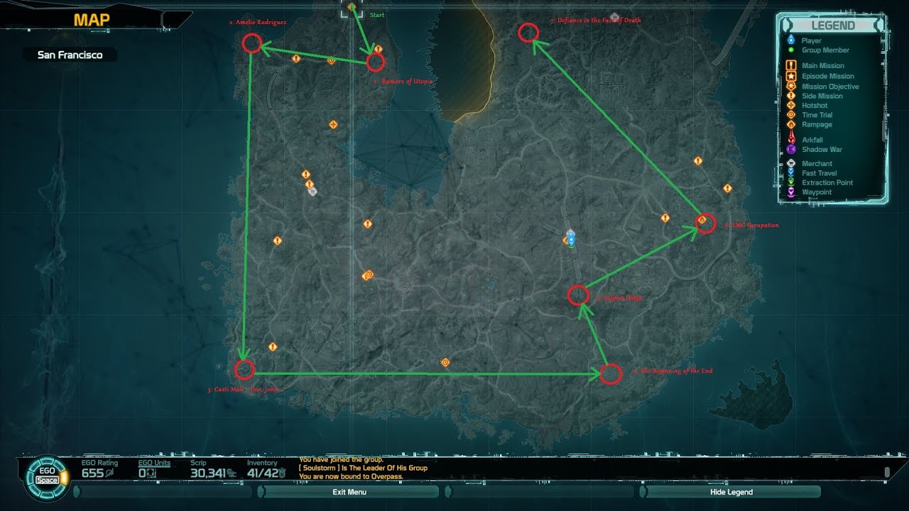 Defiance Data Recorder Locations: San Francisco