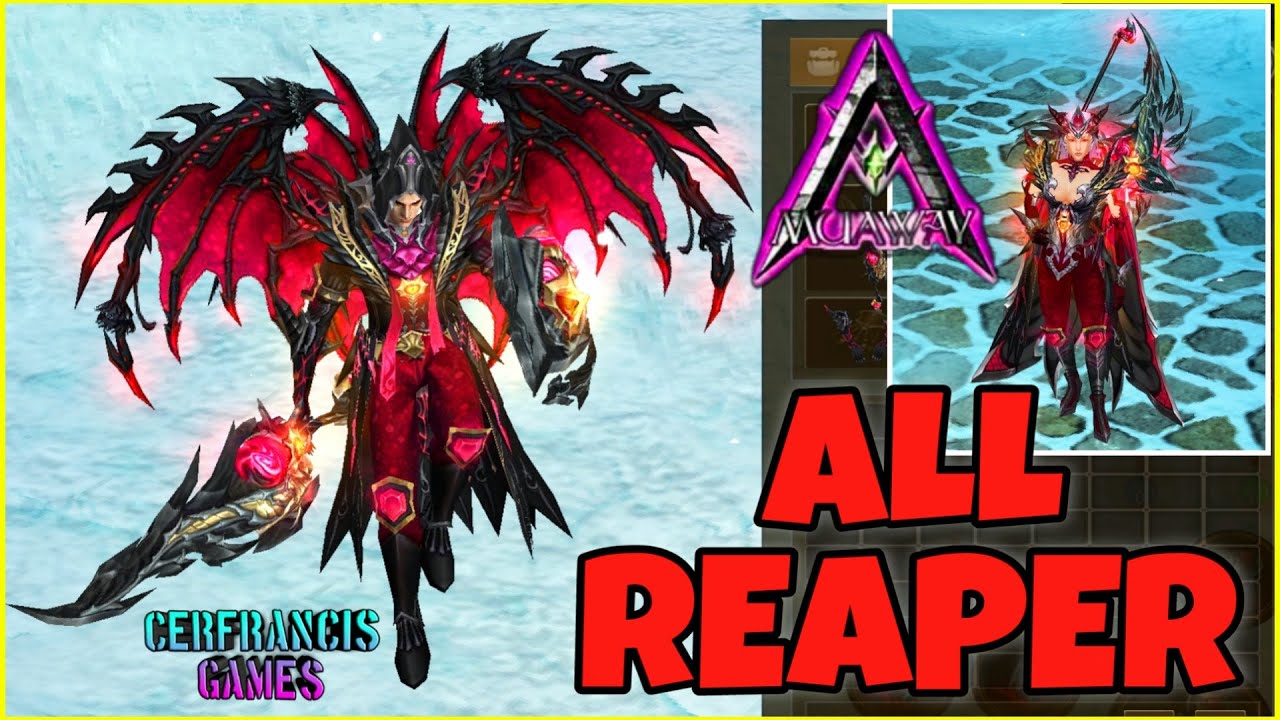 MuAwaY | ALL REAPER (M) & (F), el poderoso kit lanzado en esta promoción de Halloween 2022
