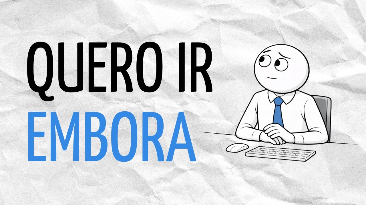 Ele Terminou Tudo às 16h… Mas Não Teve Coragem de Ir Embora