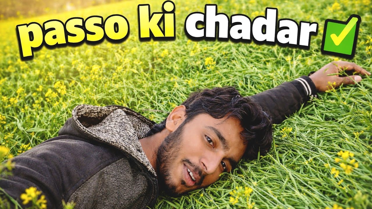 Khet me buchi passo ki chadar 💵💸